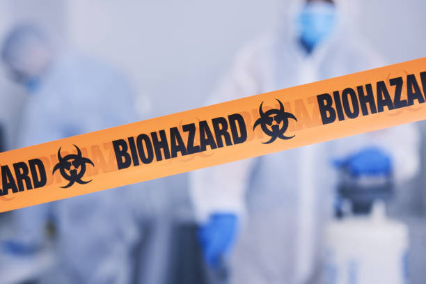 Professional Blood Cleanup technician working in Bowler, WI